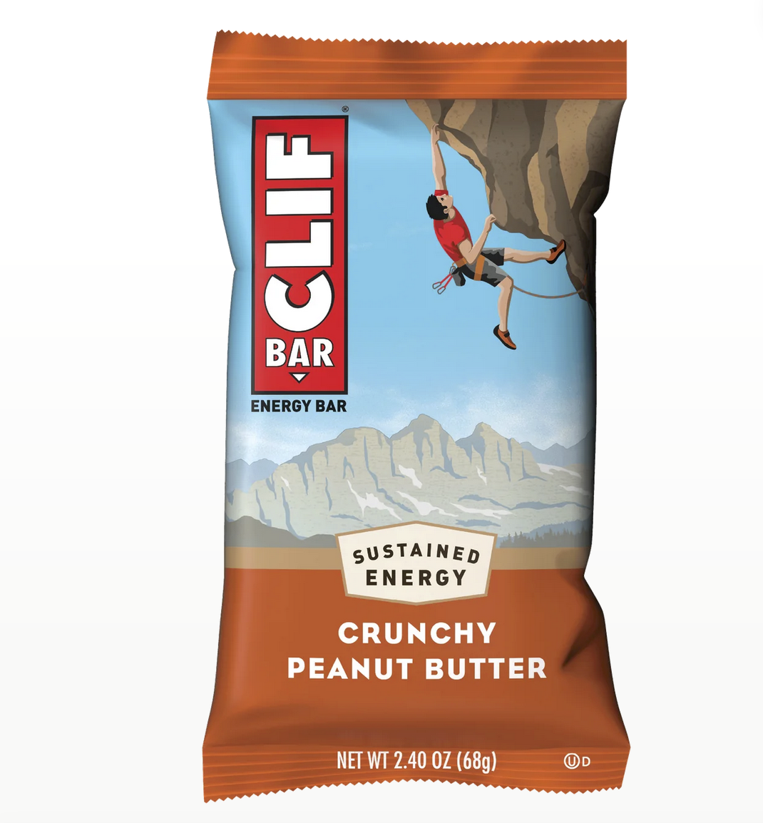 a peanutbutter cliff bar for hiking in the southwest deserts