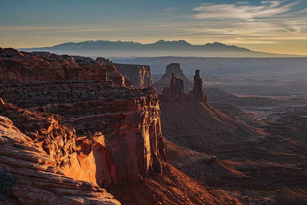 a vast landscape of the southwest desert