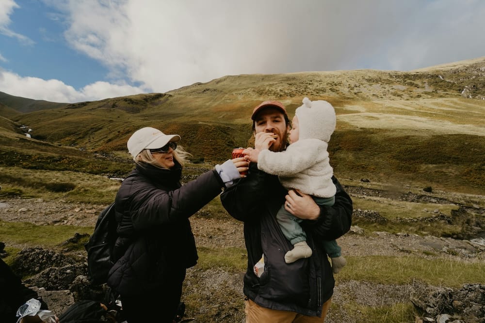 this family shared a hiking story about bringing their baby hiking