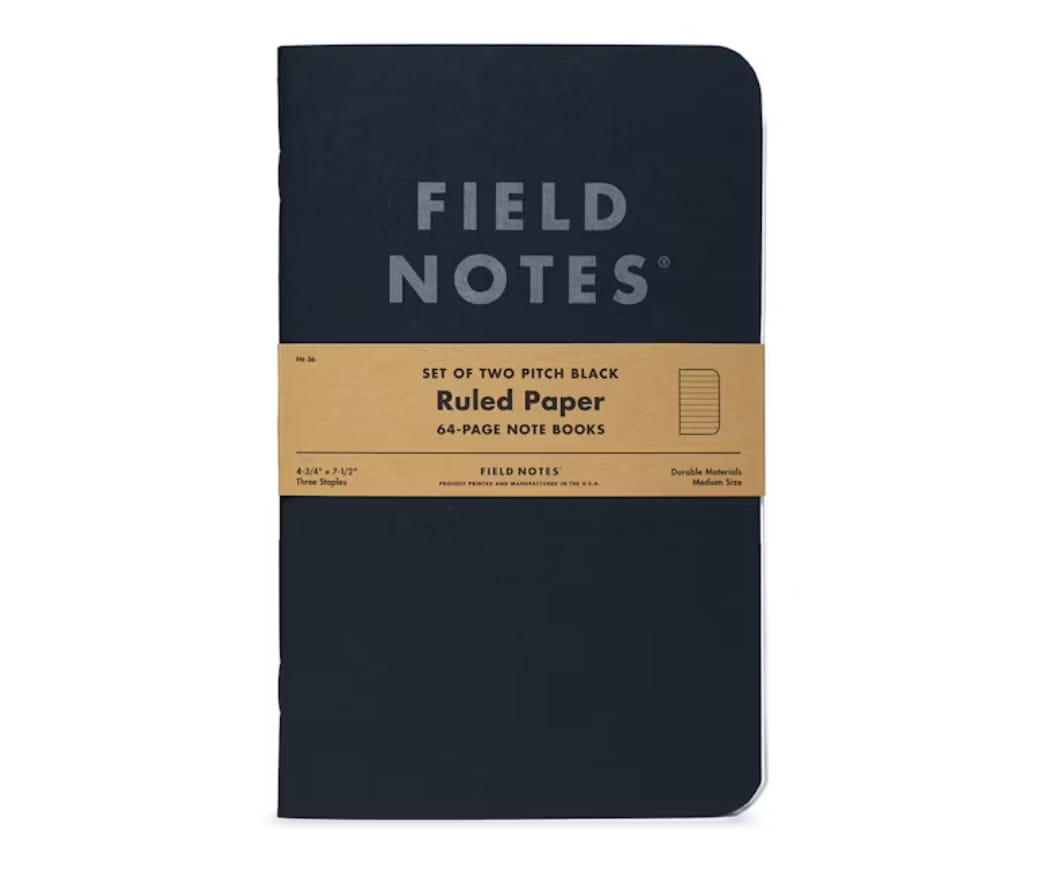 a two pack of field notes notebooks are a perfect way to express creativity on trail for many neurodivergent folks