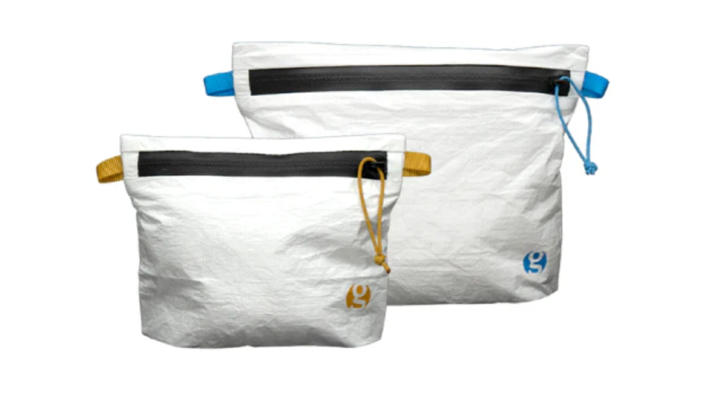 simple organization with ditty storage sacks by gossamer gear that come in a couple sizes