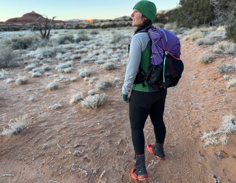 a woman hikes in one of the best pairs of hiking pants of the year 2025